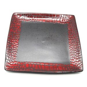 American Atelier Boa Red 10 3/4" Dinner Plate 9431559